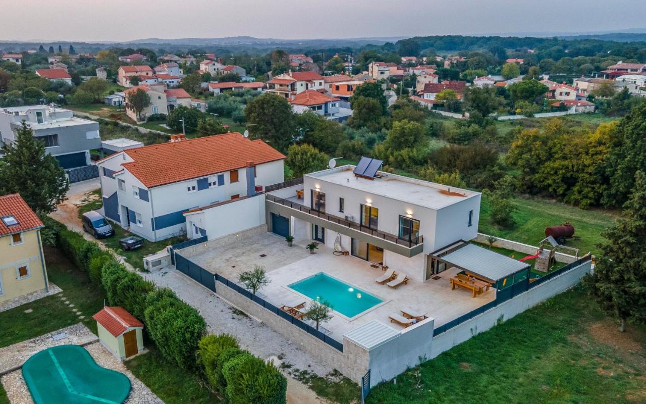 Istriensonne 0005 - Villa Maristra Mit Pool Šišan Exterior foto